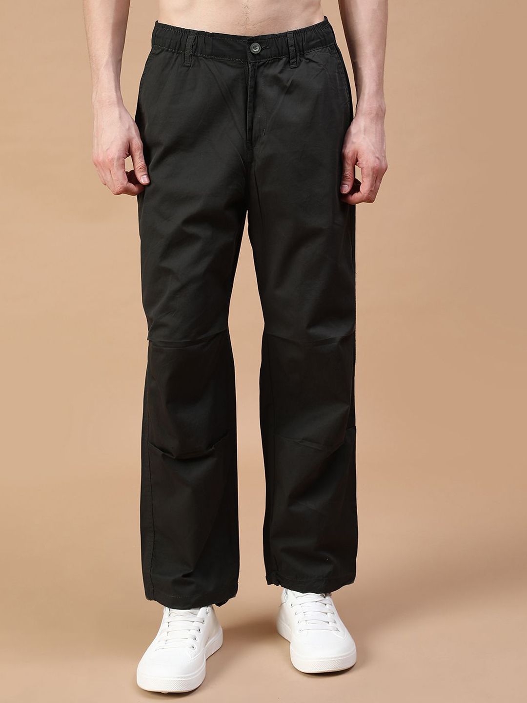 V-Mart Men Regular Fit Mid-Rise Chinos Trousers