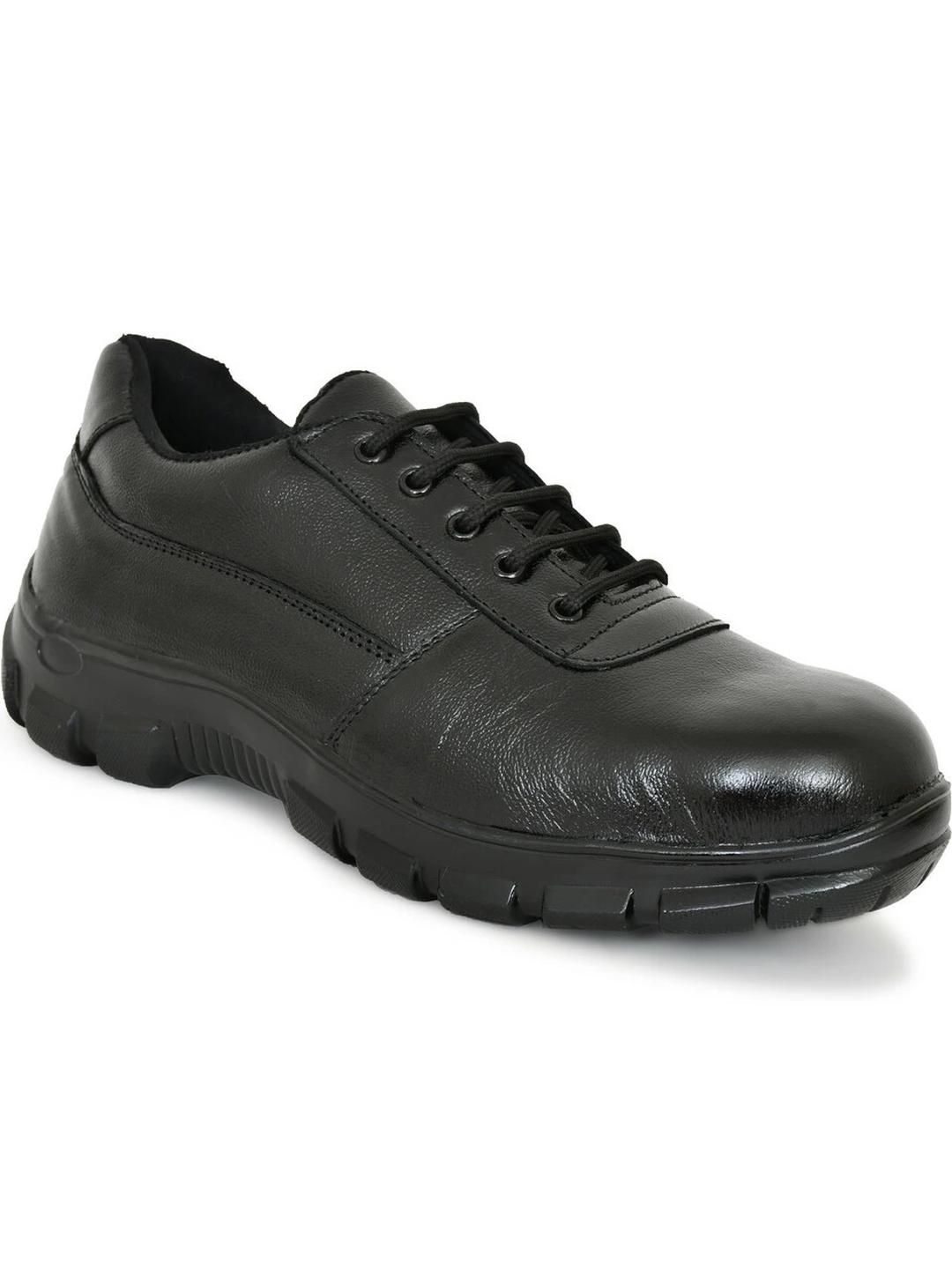 KATENIA Men Steel Toe Leather Safety Shoes