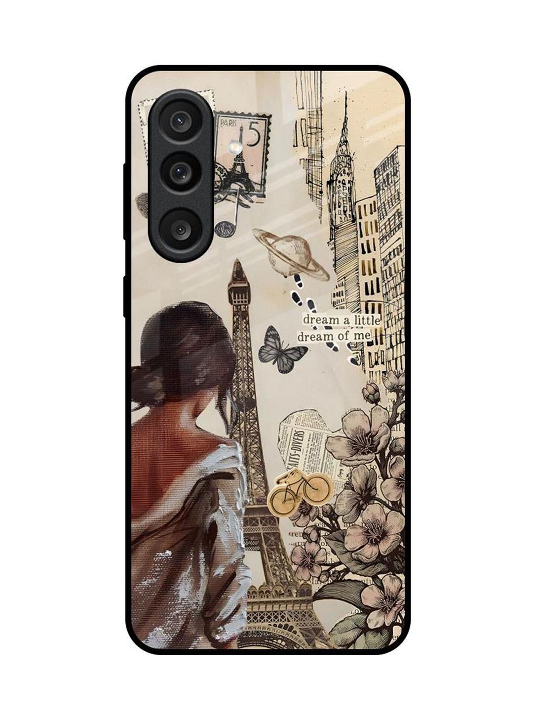 QRIOH Quirky Printed Samsung Galaxy M56 5G Back Case Mobile Accessories