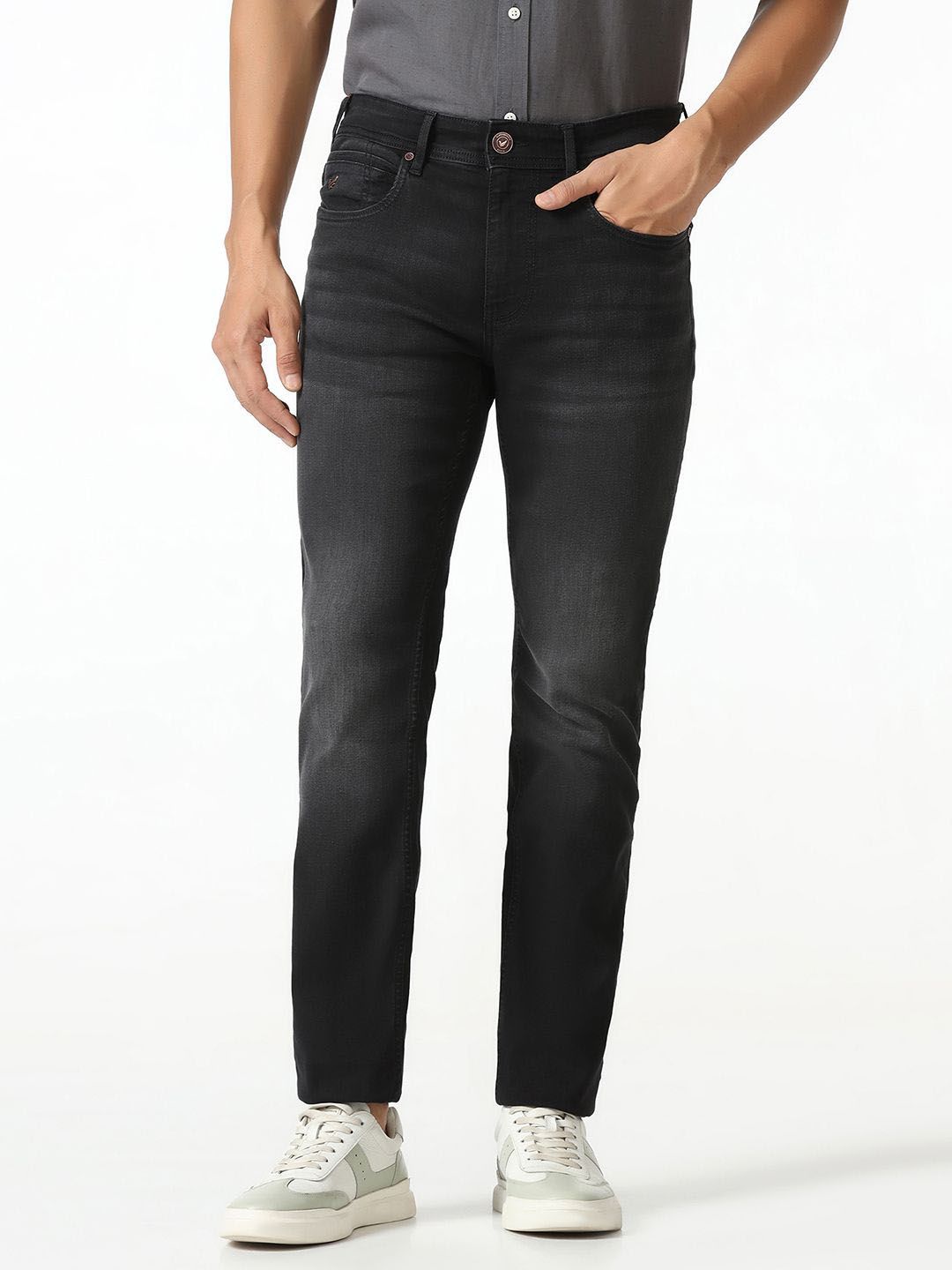 Blackberrys Men Yonk Skinny Fit Low-Rise Stretchable Jeans
