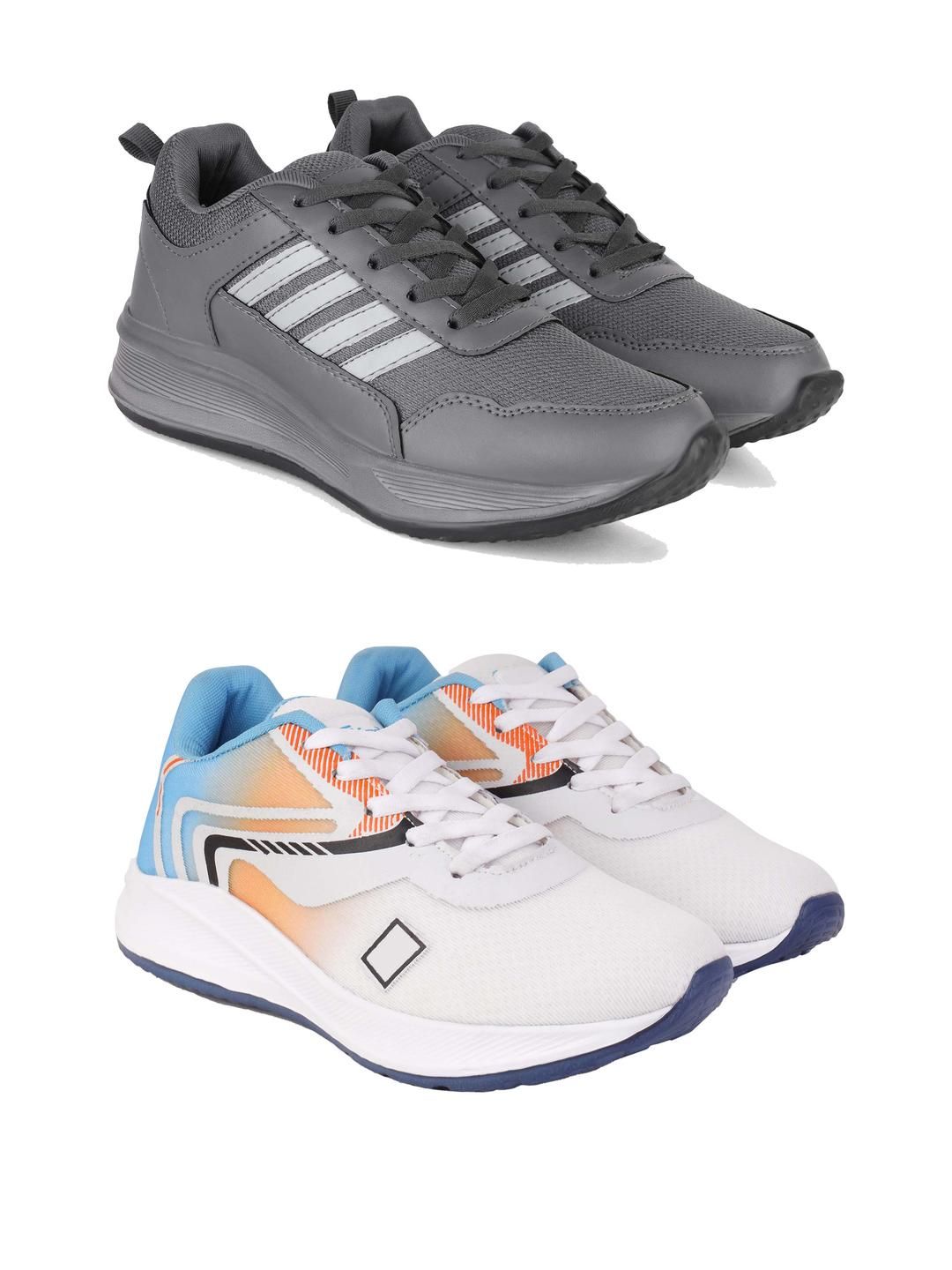 DRACKFOOT Men Non-Marking Running Sports Shoes