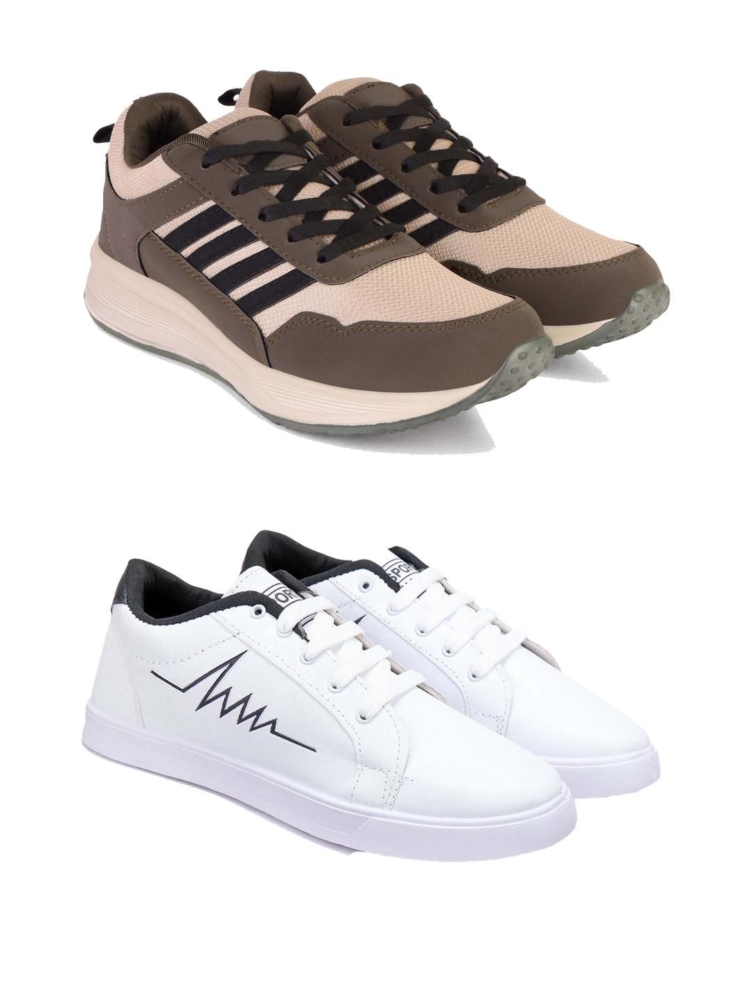 PENNEN Men Non-Marking Running Sports Shoes