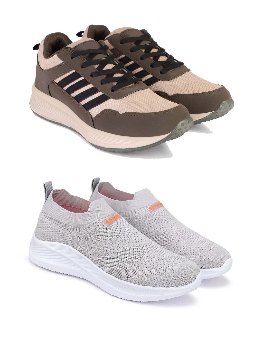 PENNEN Men Non-Marking Running Sports Shoes