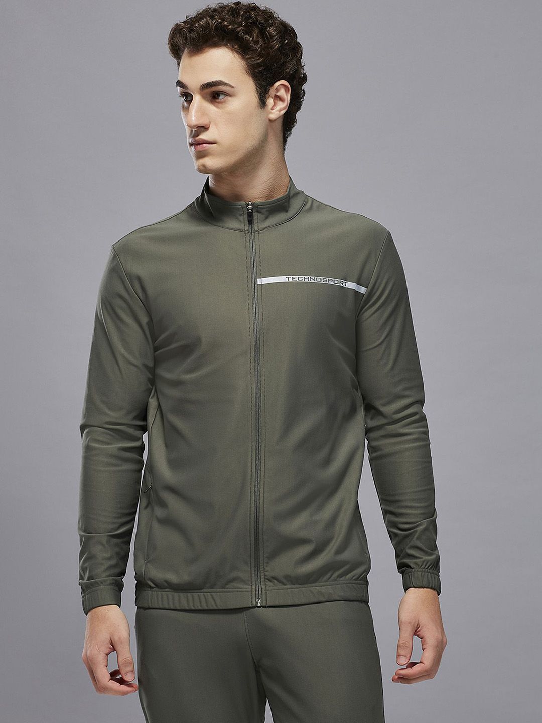 Technosport Lightweight Training or Gym Sporty Slim Fit Jacket