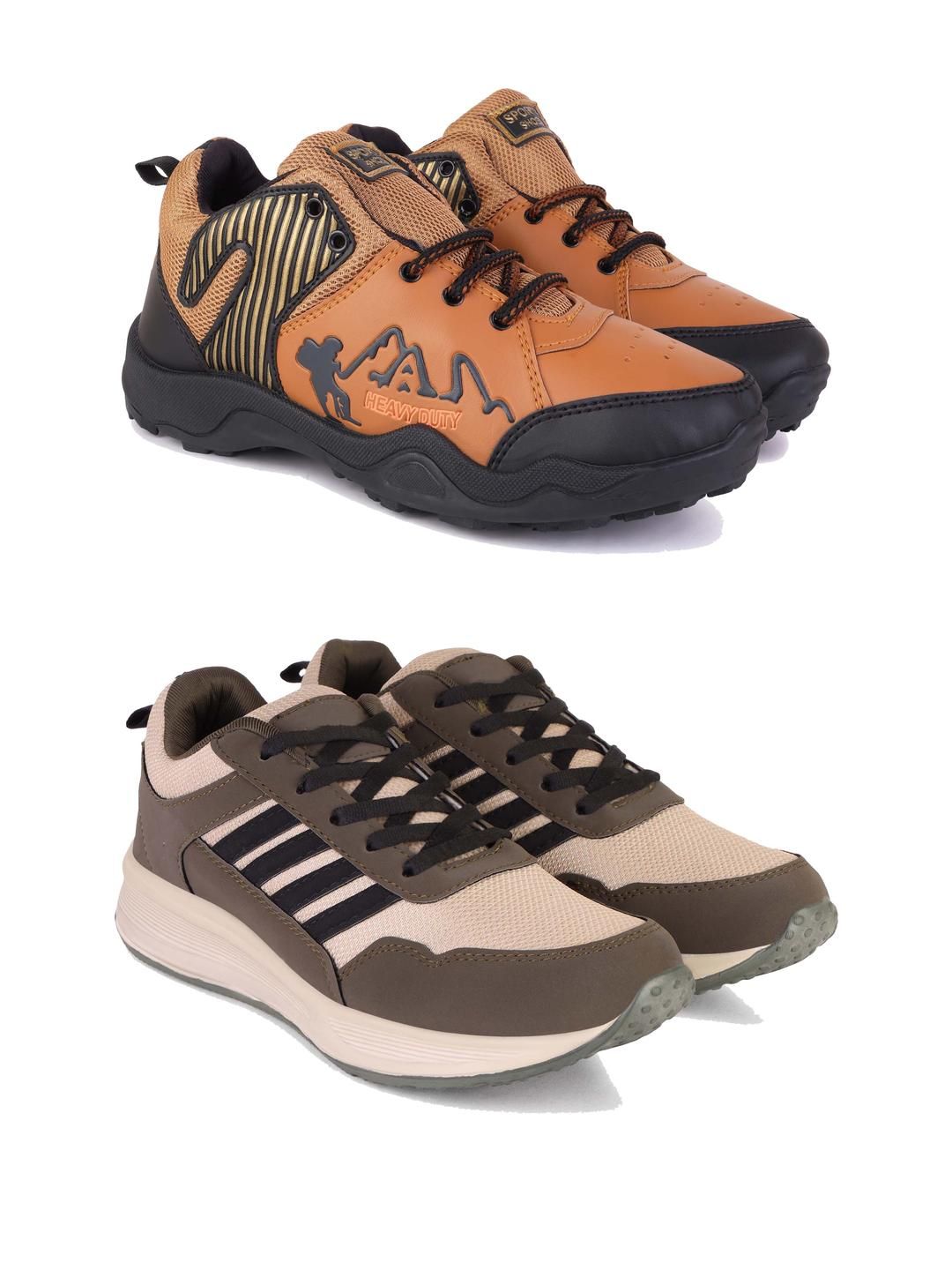 DRACKFOOT Men Non-Marking Running Sports Shoes