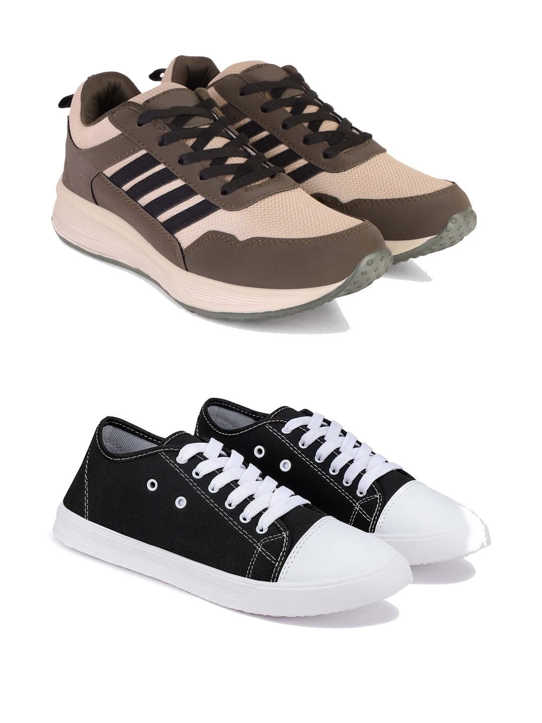 DRACKFOOT Men Non-Marking Running Sports Shoes