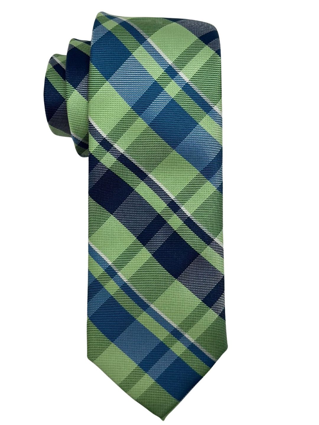 The Tie Hub Men Checked Broad Tie