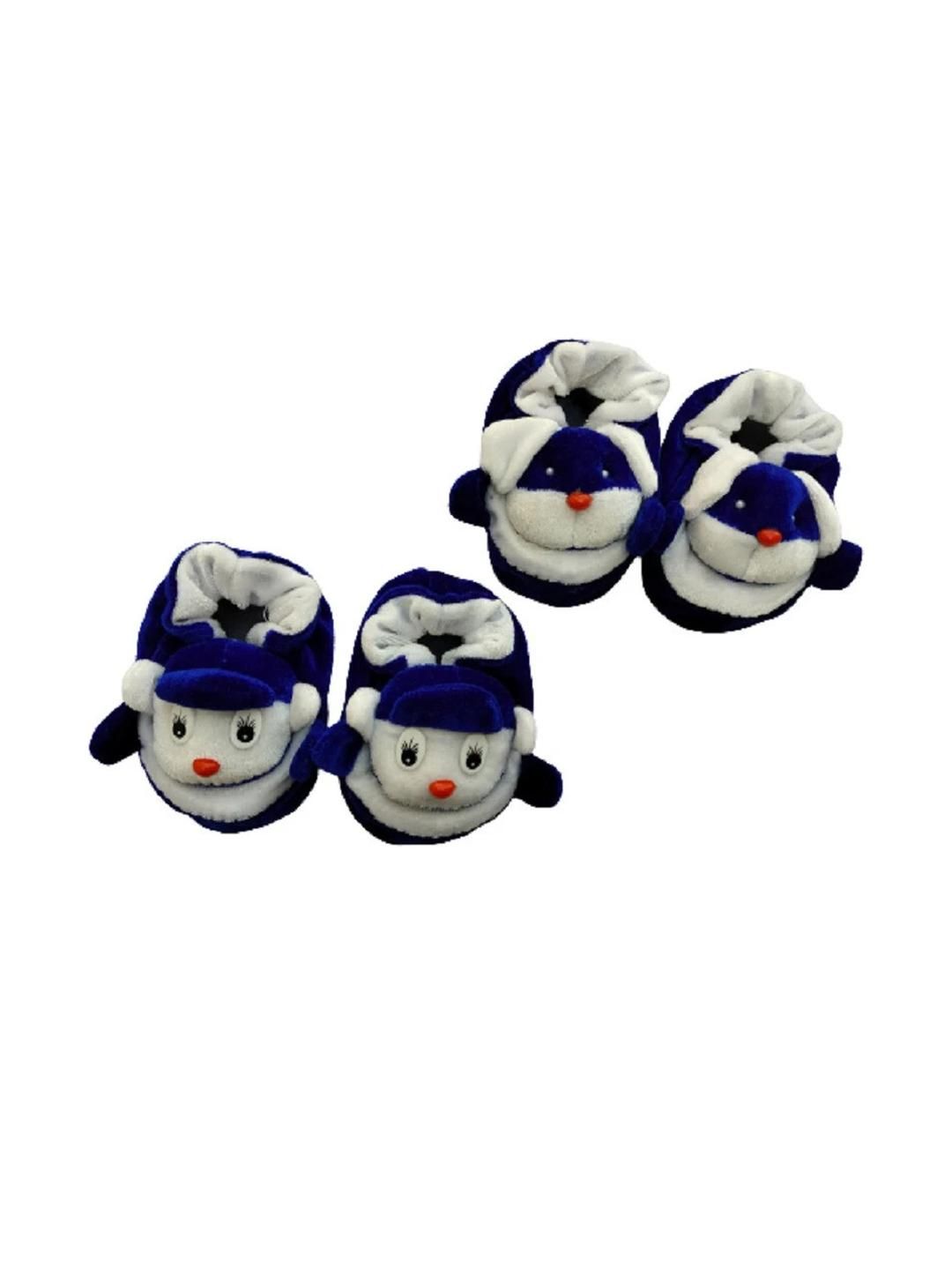 LMN CHILD CARE Pack of 2 Unisex Kids Cotton Booties