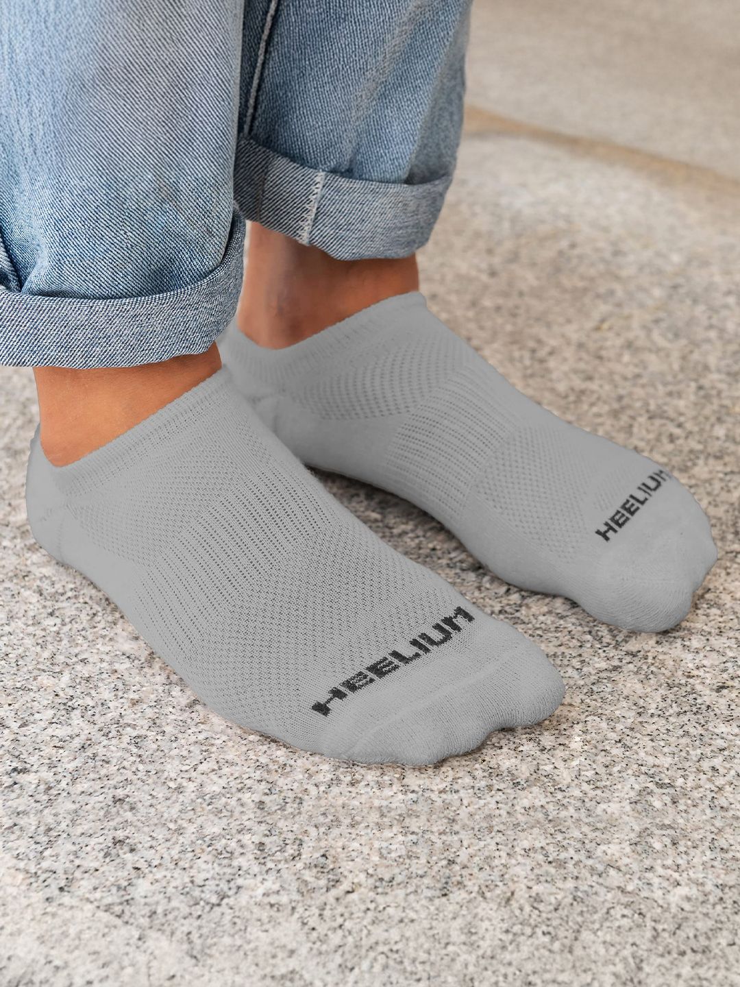 Heelium Men Ankle-Length Ultra-SoftSocks