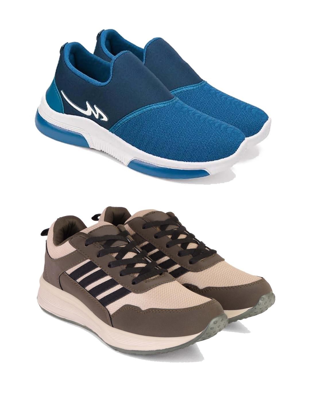 DRACKFOOT Men Running Non-Marking Shoes