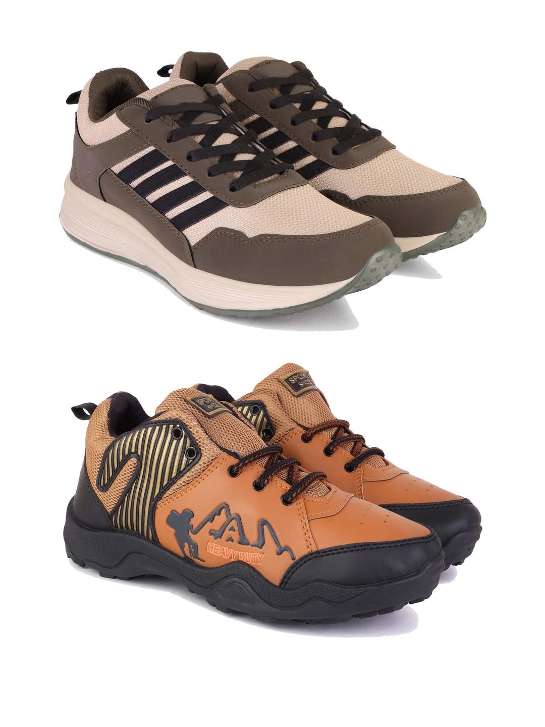 PENNEN Men Non-Marking Running Sports Shoes