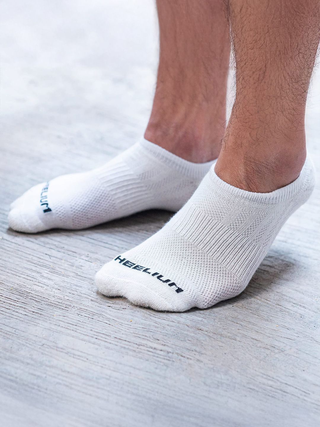 Heelium Men Printed Ankle Length Ultra-Soft, Thin & Breathable Socks