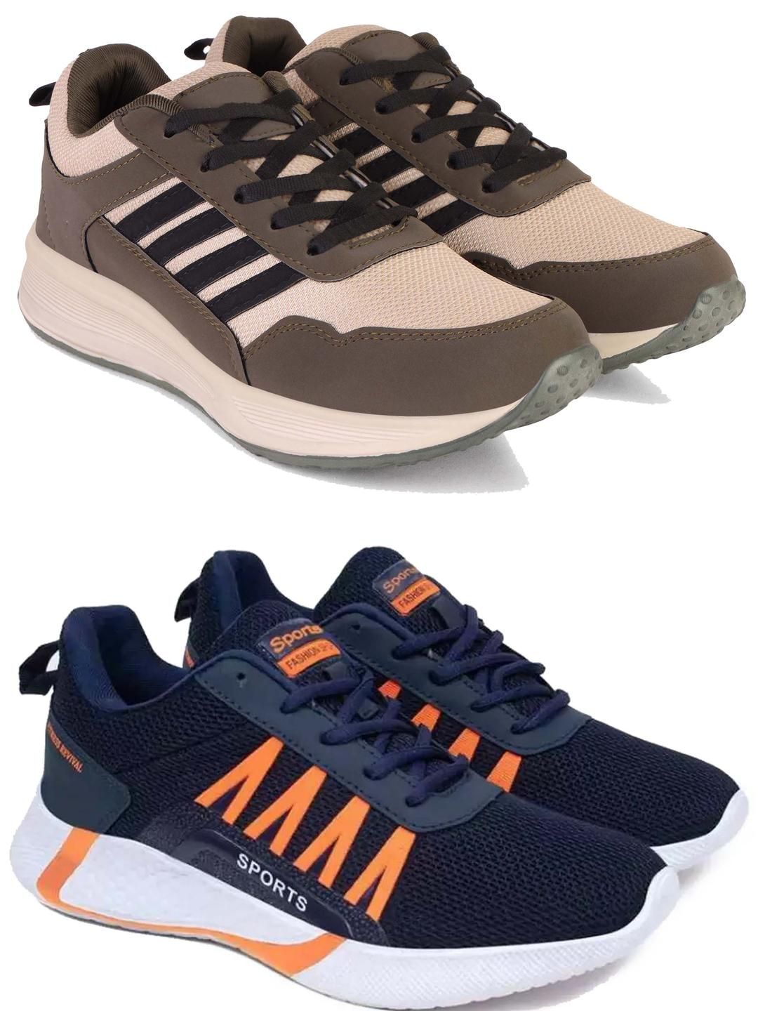 DRACKFOOT Men Non-Marking Running Sports Shoes