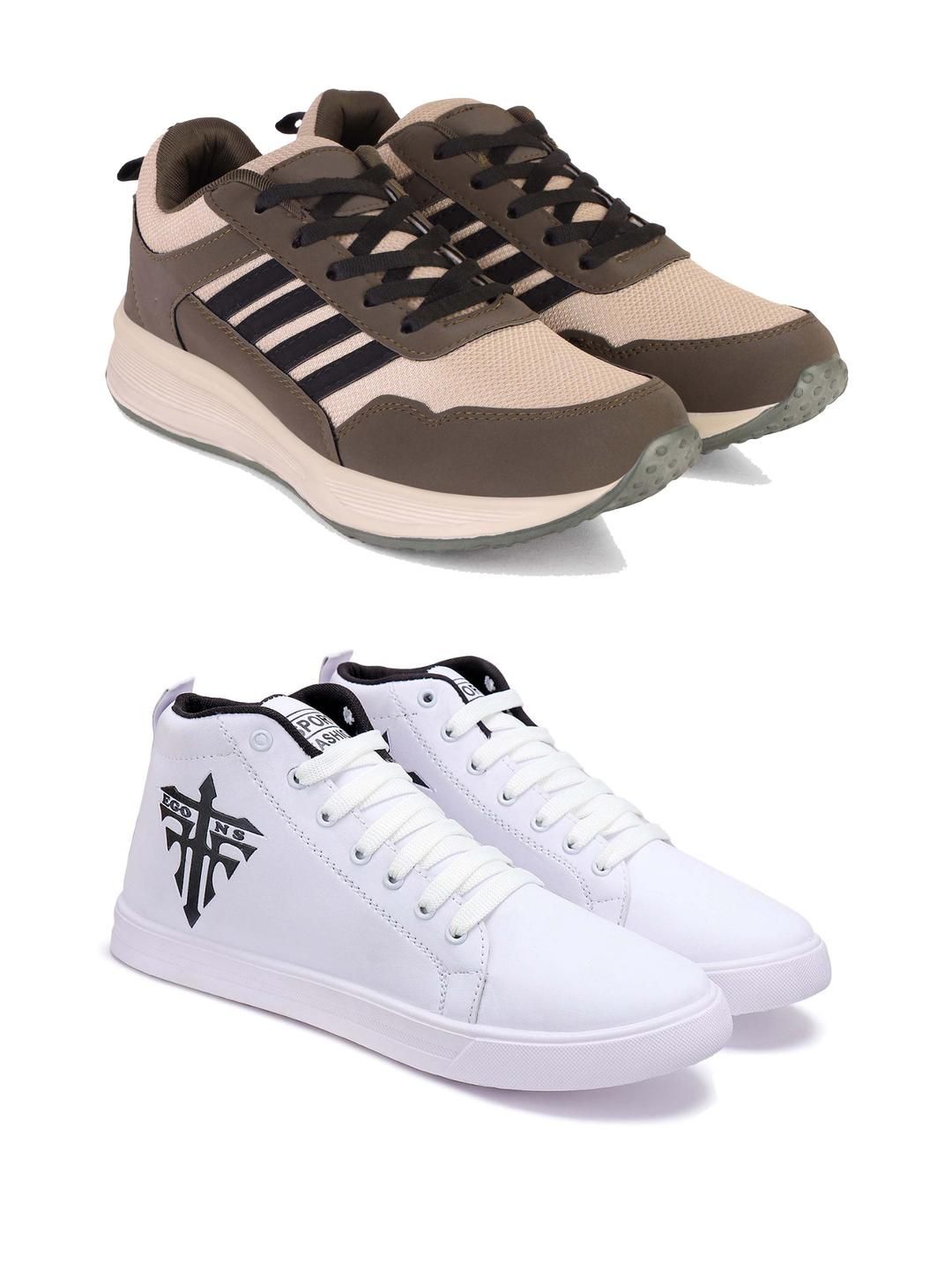 PENNEN Men Non-Marking Running Sports Shoes