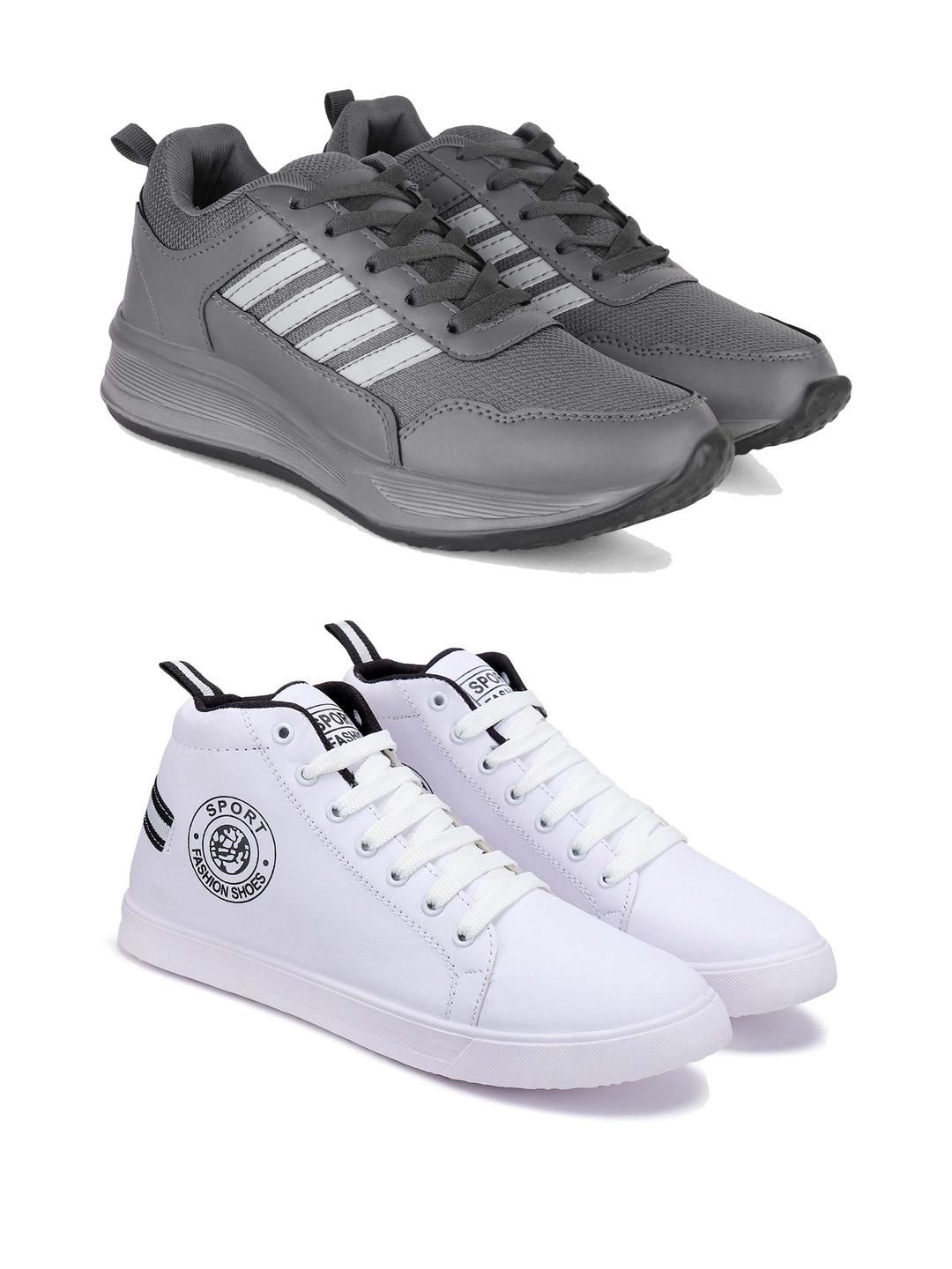 PENNEN Men Pair Of 2 Running Non-Marking Shoes