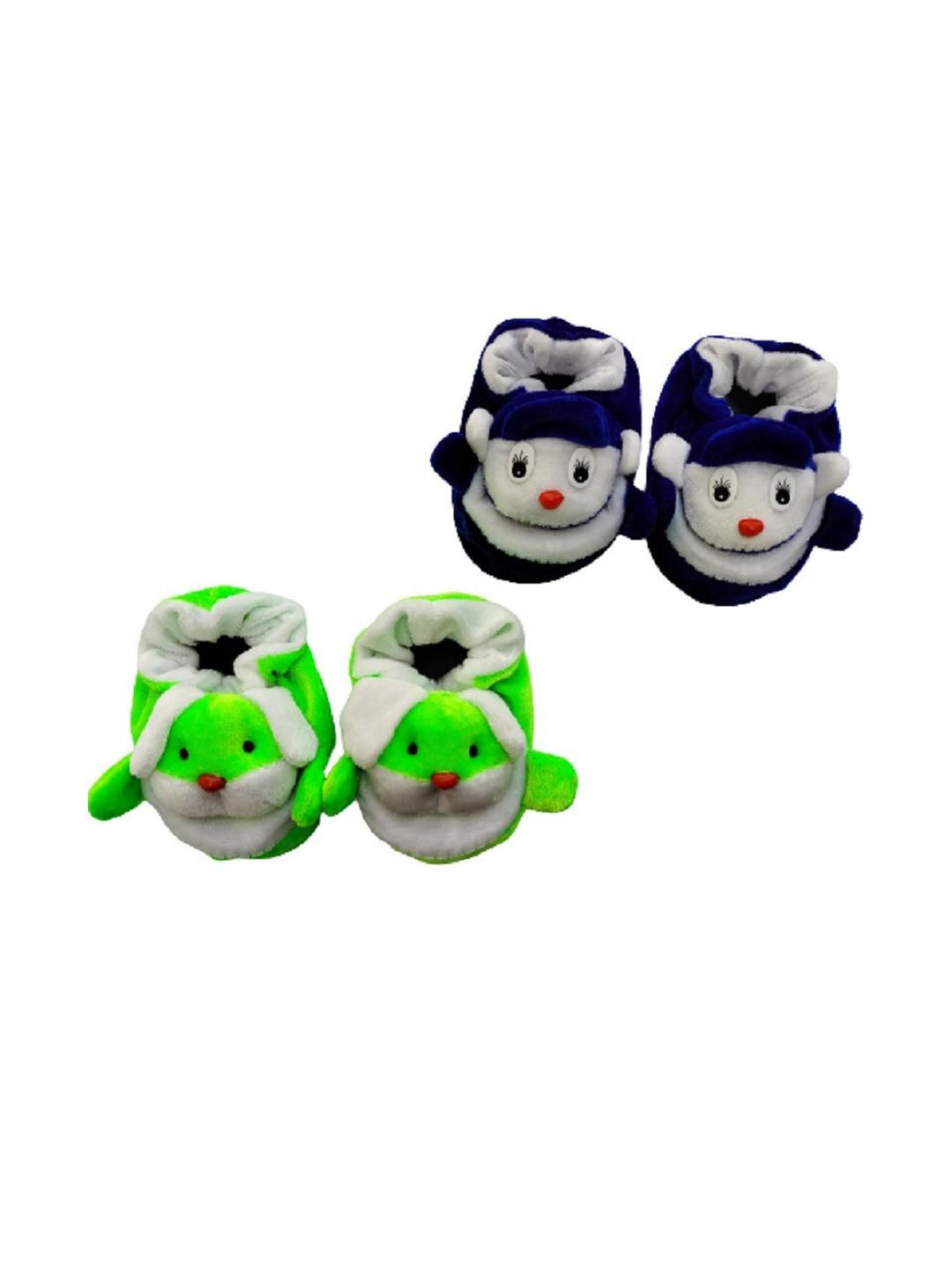 LMN CHILD CARE Kids Set of 2 Cotton Booties