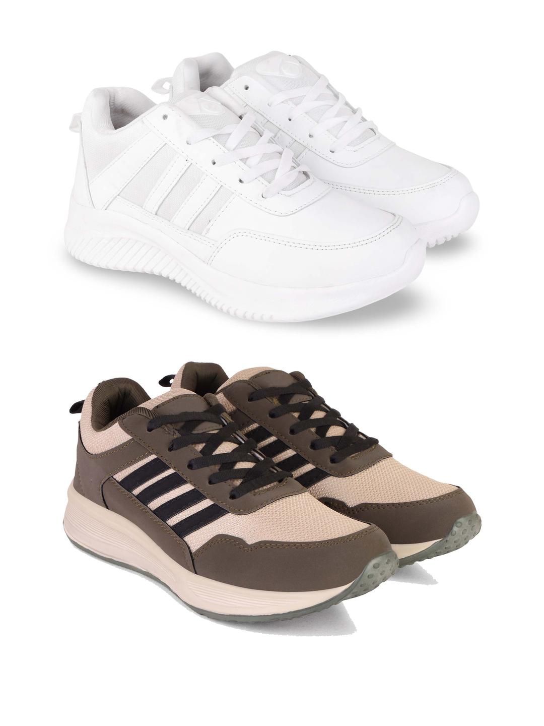 DRACKFOOT Men Non-Marking Running Sports Shoes