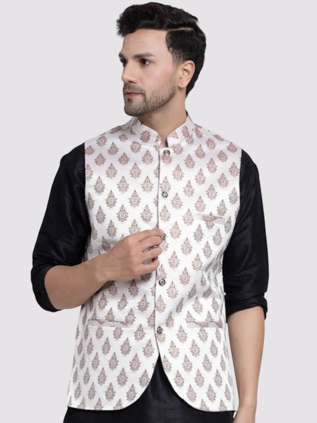 TS LIFESTYLE Mandarin Collar Nehru Jackets