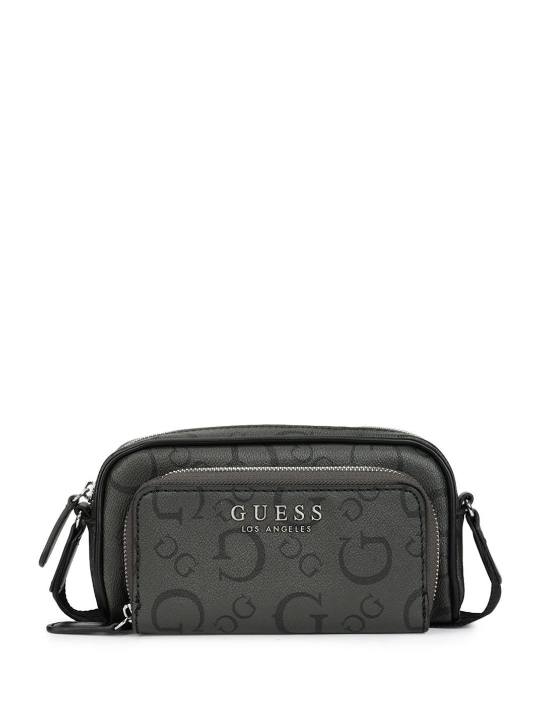 Women Printed Sling Bag GUESS Women Brand Logo Printed Crossbody Sling Bag