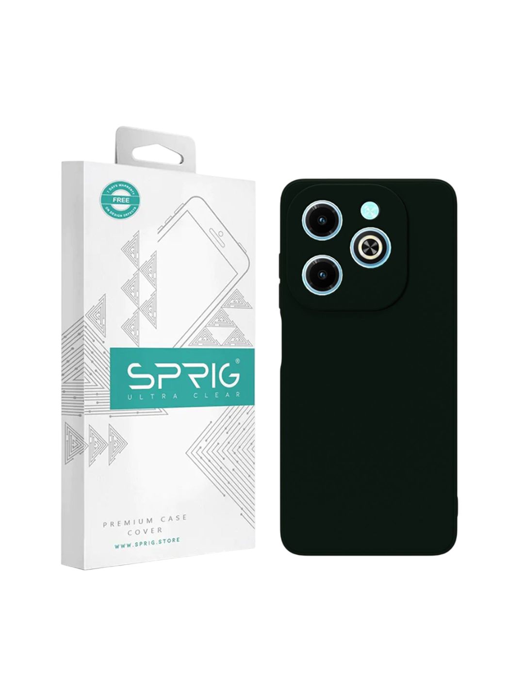 SPRIG Infinix Hot 40i TPU Matte Back Cover