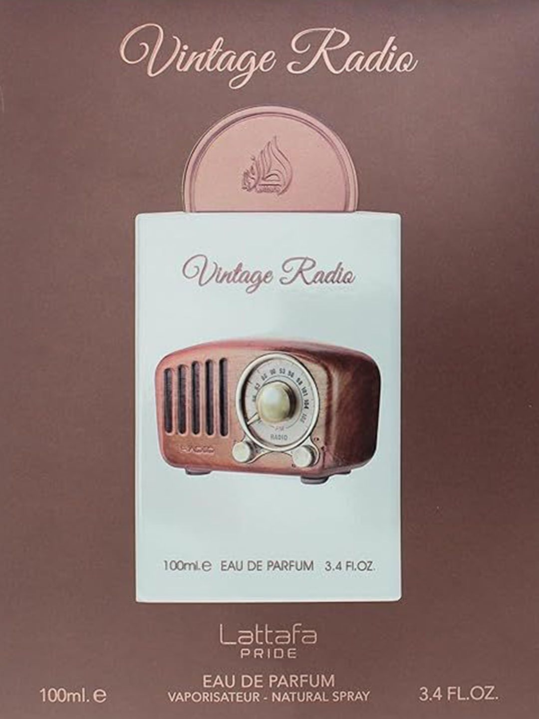 Buy Lattafa Vintage Radio Long Lasting Eau De Parfum - 100 ml