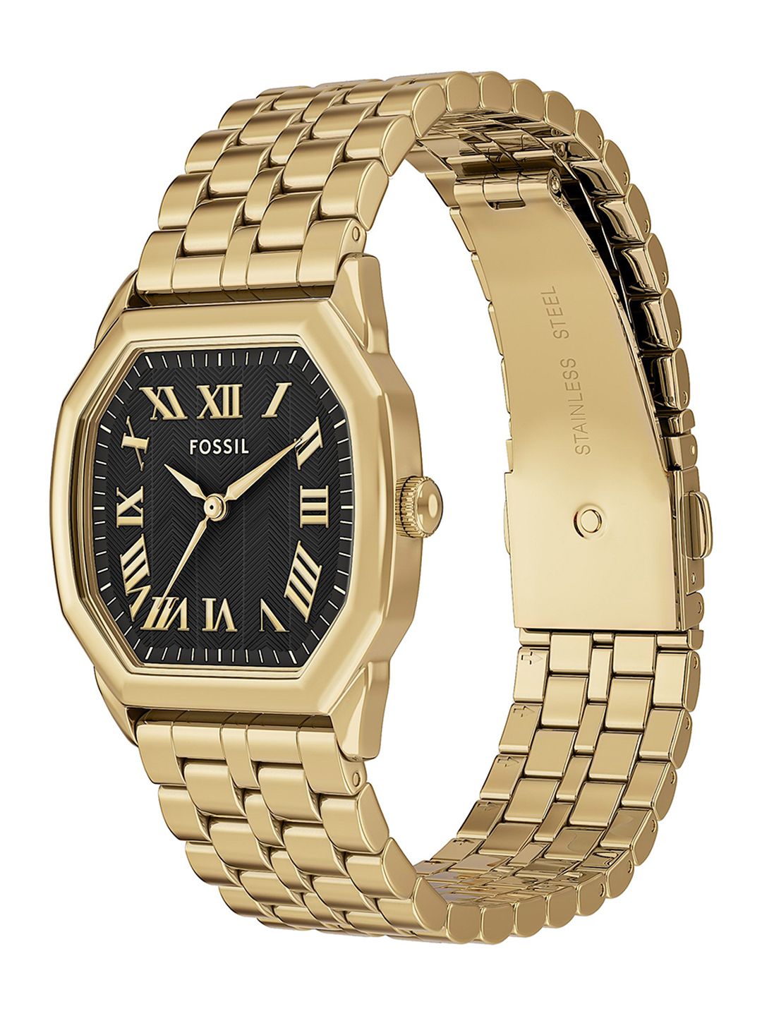 Harlow Dial & Stainless Steel Straps Analogue Watch ES5433