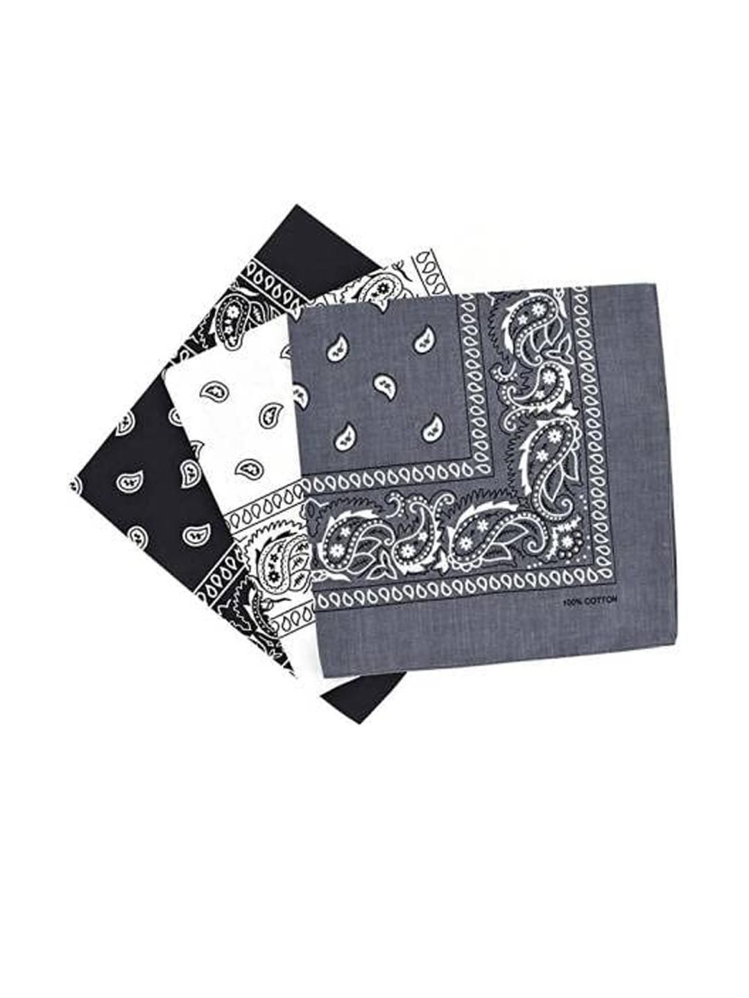 Aadikart Unisex Pack of 3 Bandana Headband