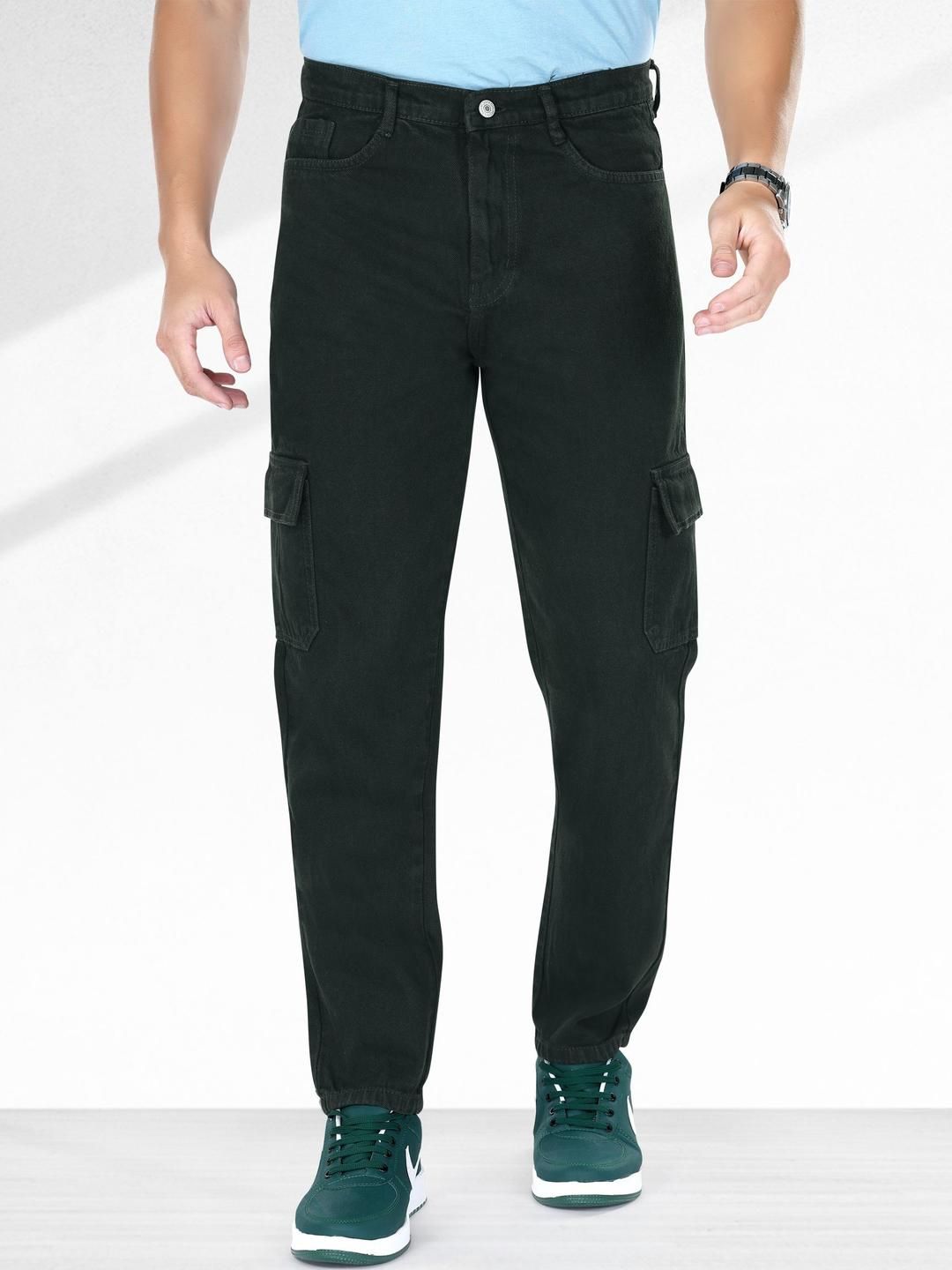 me Queen Men Straight Fit Mid-Rise Cotton Jeans
