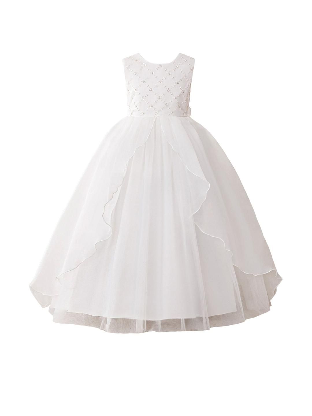 StyleCast x Revolte Girls Net Gown Dress