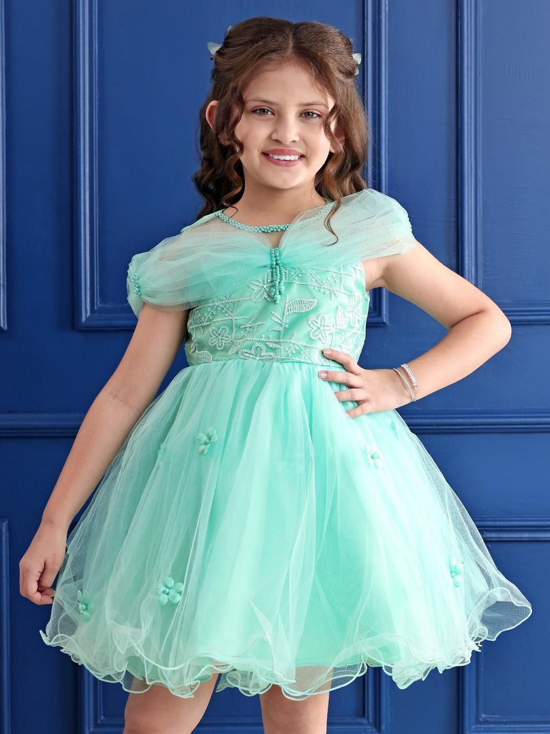 Mark & Mia Girls Embellished Fit and Flare Dress