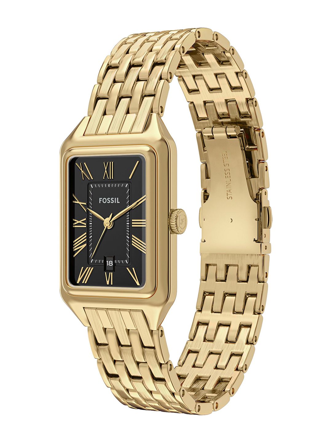 Raquel Dial & Bracelet Style Stainless Steel Straps Analogue Watch ES5434