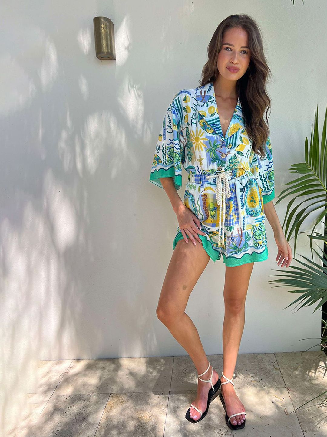 JC Mode Printed Jumpsuit