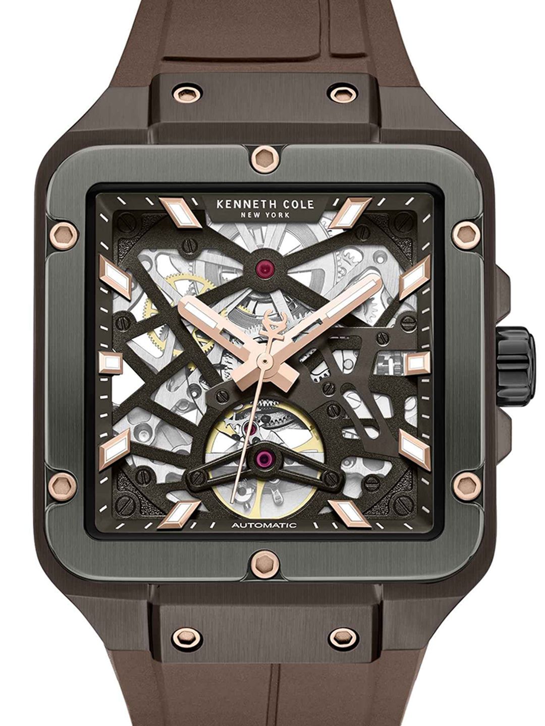 キトポケ Buy Kenneth Cole Automatic Drop 2 Round Dial Men's Analog Watch