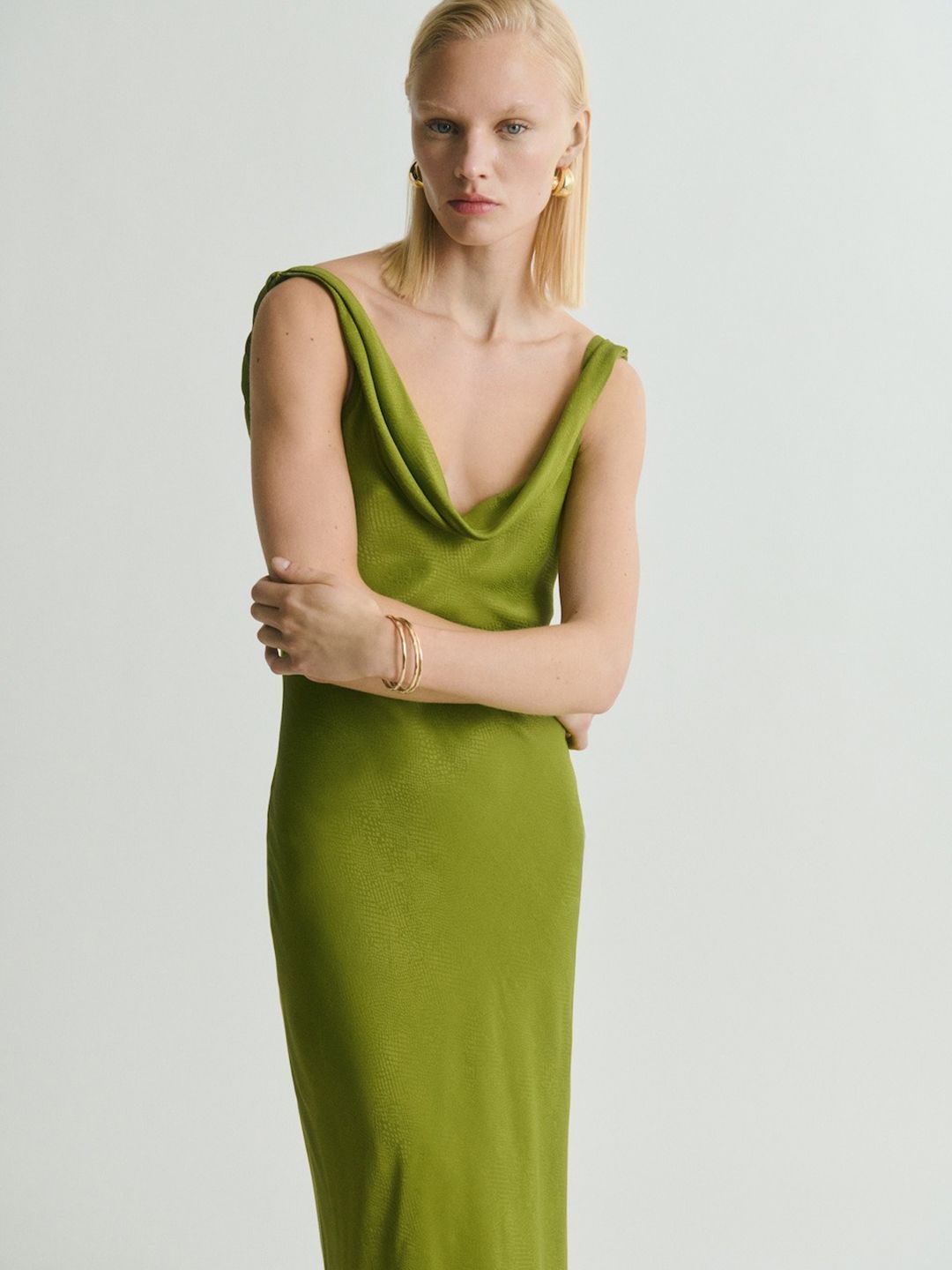 green emerald velvet dress Mango multi-colour dress – Hertunba