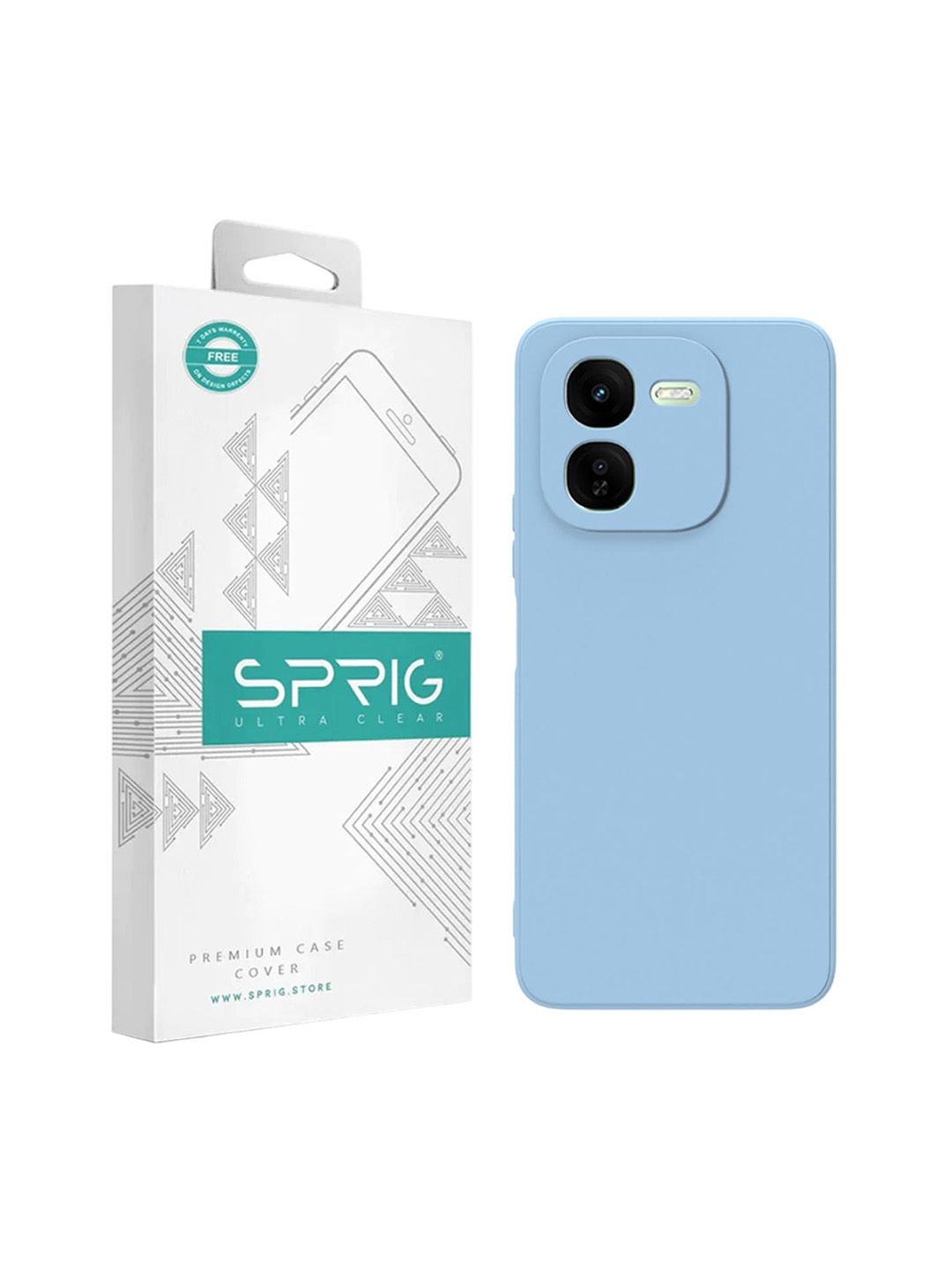 SPRIG iQOO Z9X TPU Matte Back Cover