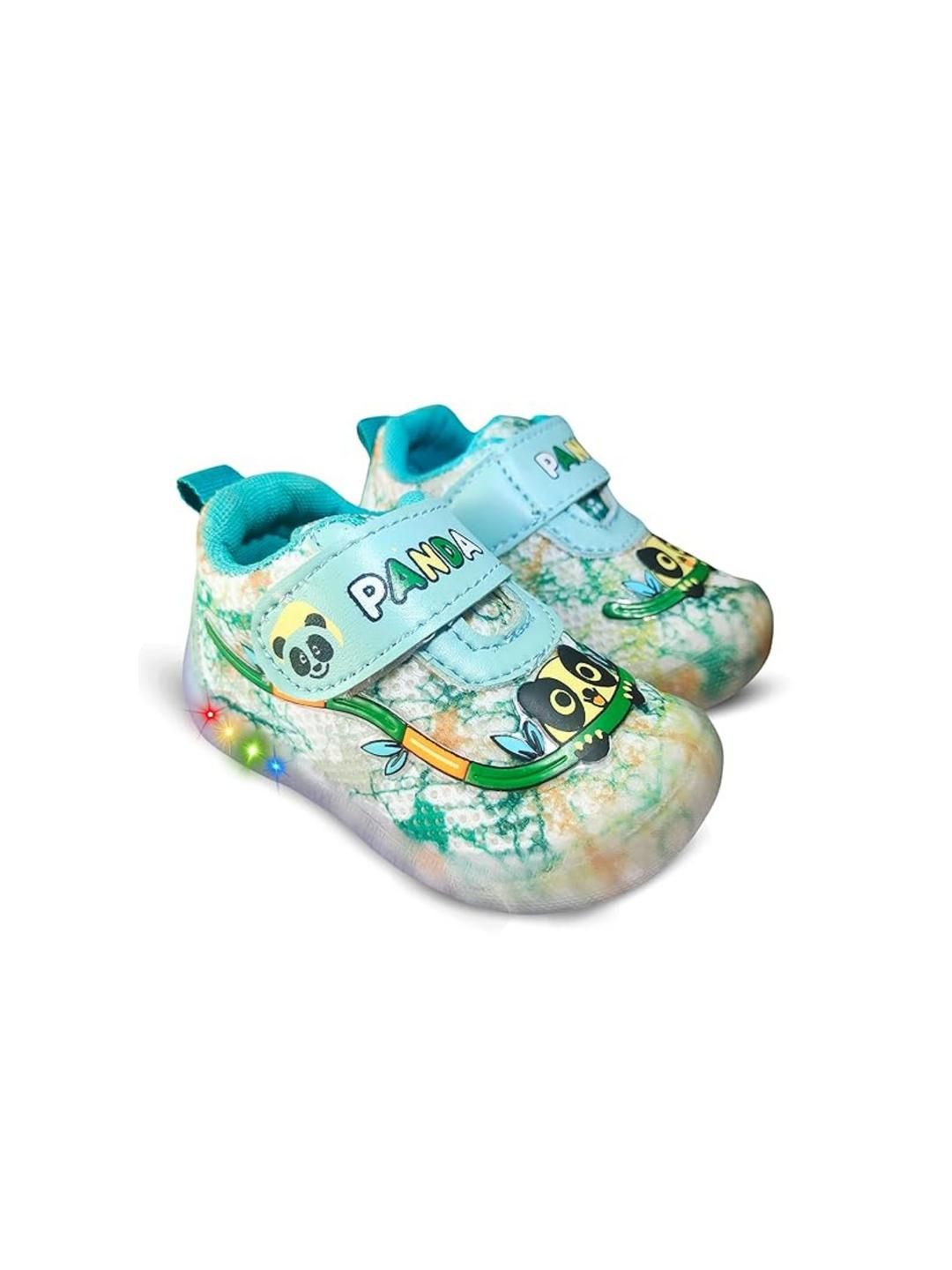 FootStation Boys Sea Green Canvas Slip-On Sneakers