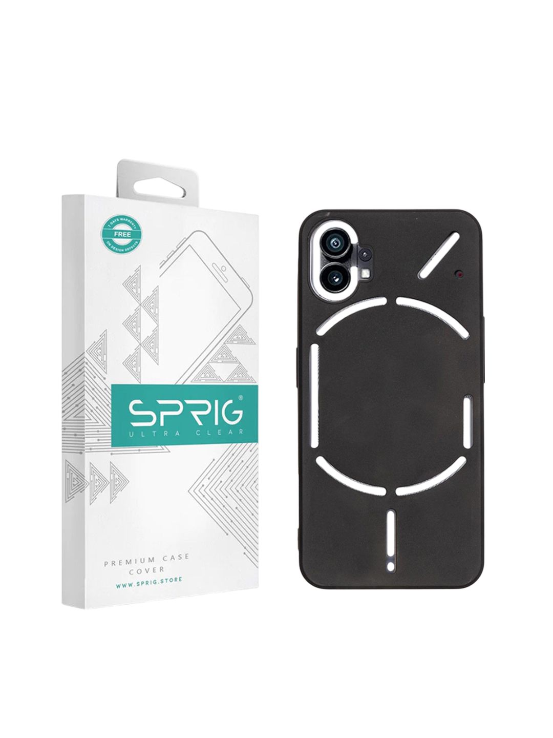 SPRIG Nothing Phone 1 TPU Matte Back Cover