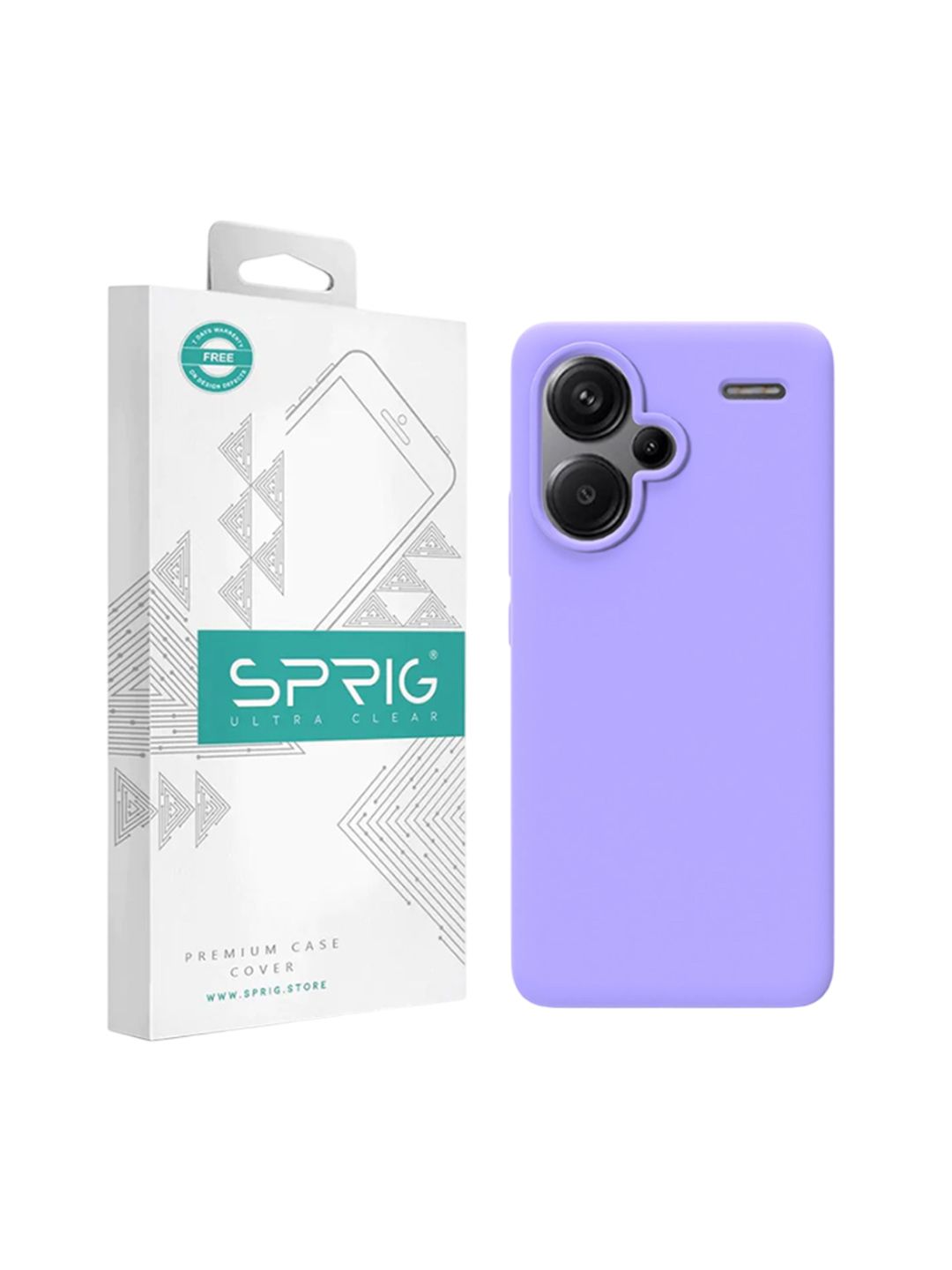 SPRIG Redmi Note 13 pro plus Liquid Silicone Back Cover