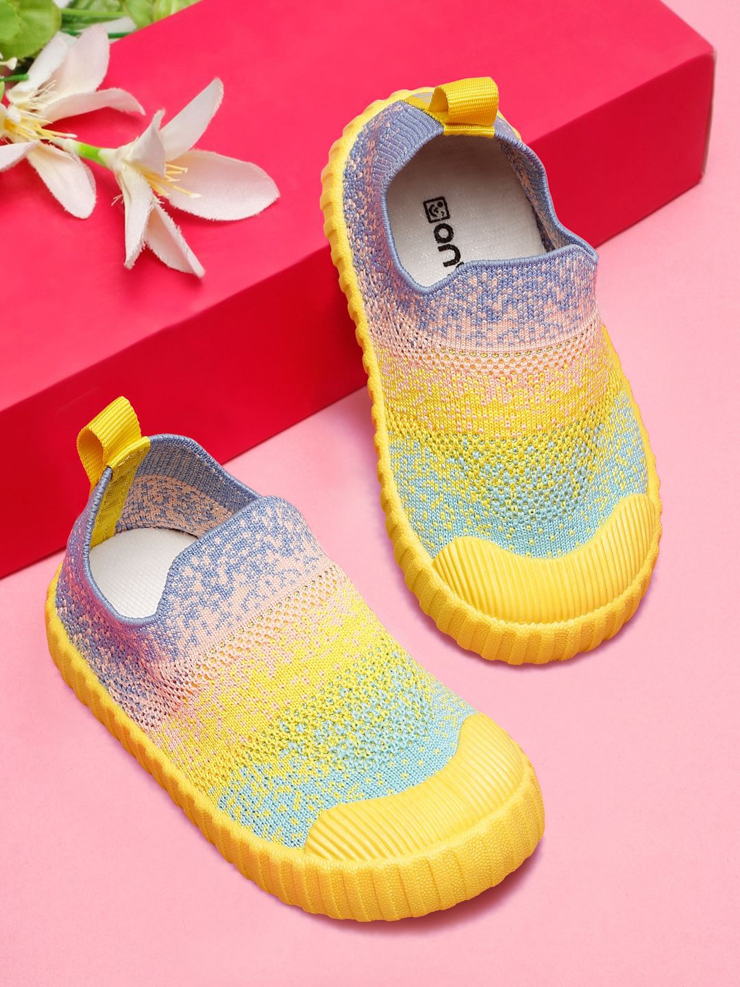 ONYC  Toddlers First Steps Slip-On Sneakers for Boys and Girls
