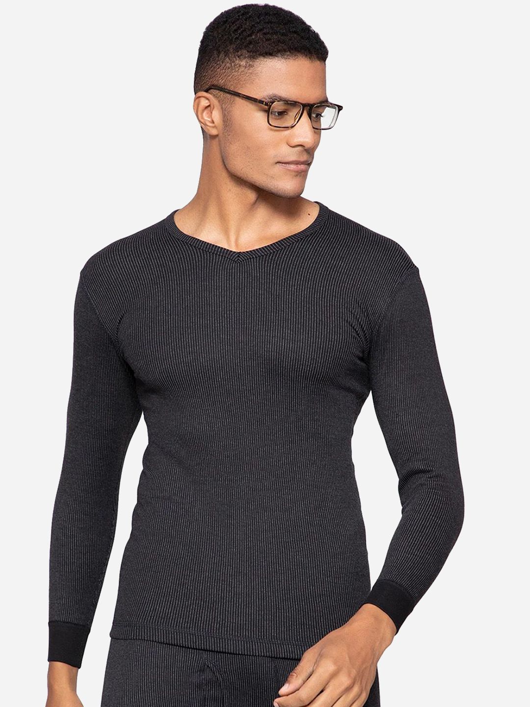 Sporto by Macho Pack Of 2 V Neck Full Sleeves Thermal Tops