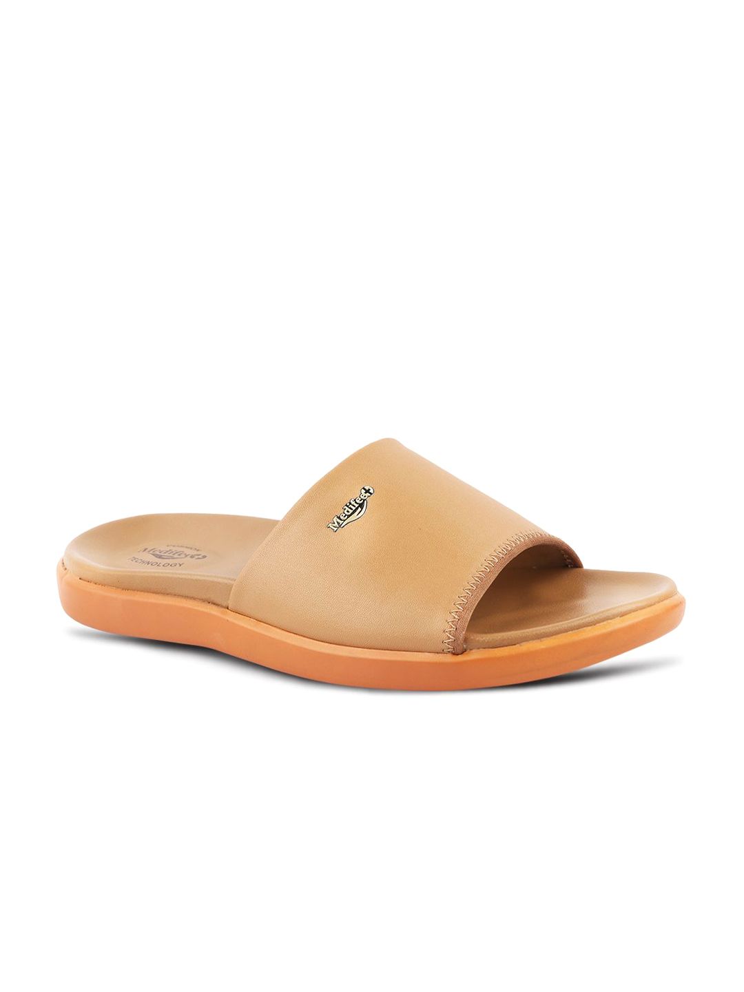 MEDIFEET Men Solid Regular Sliders