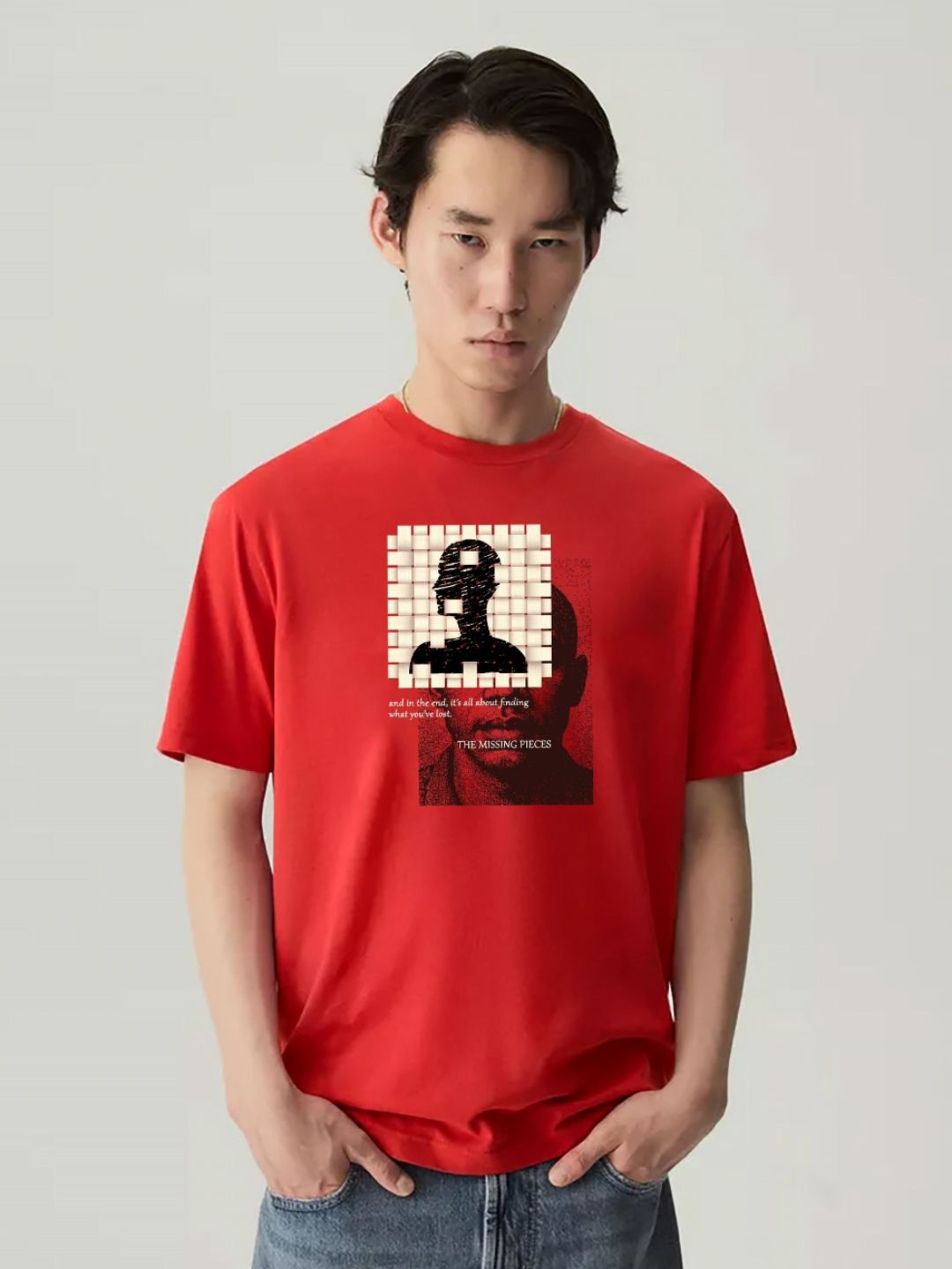 MISCHIEF MONKEY Graphic Printed Round Neck Pure Cotton T-shirt