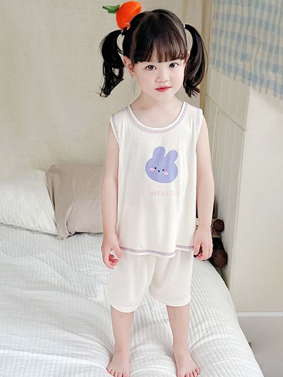 StyleCast x Revolte Girls Printed T-shirt with Shorts