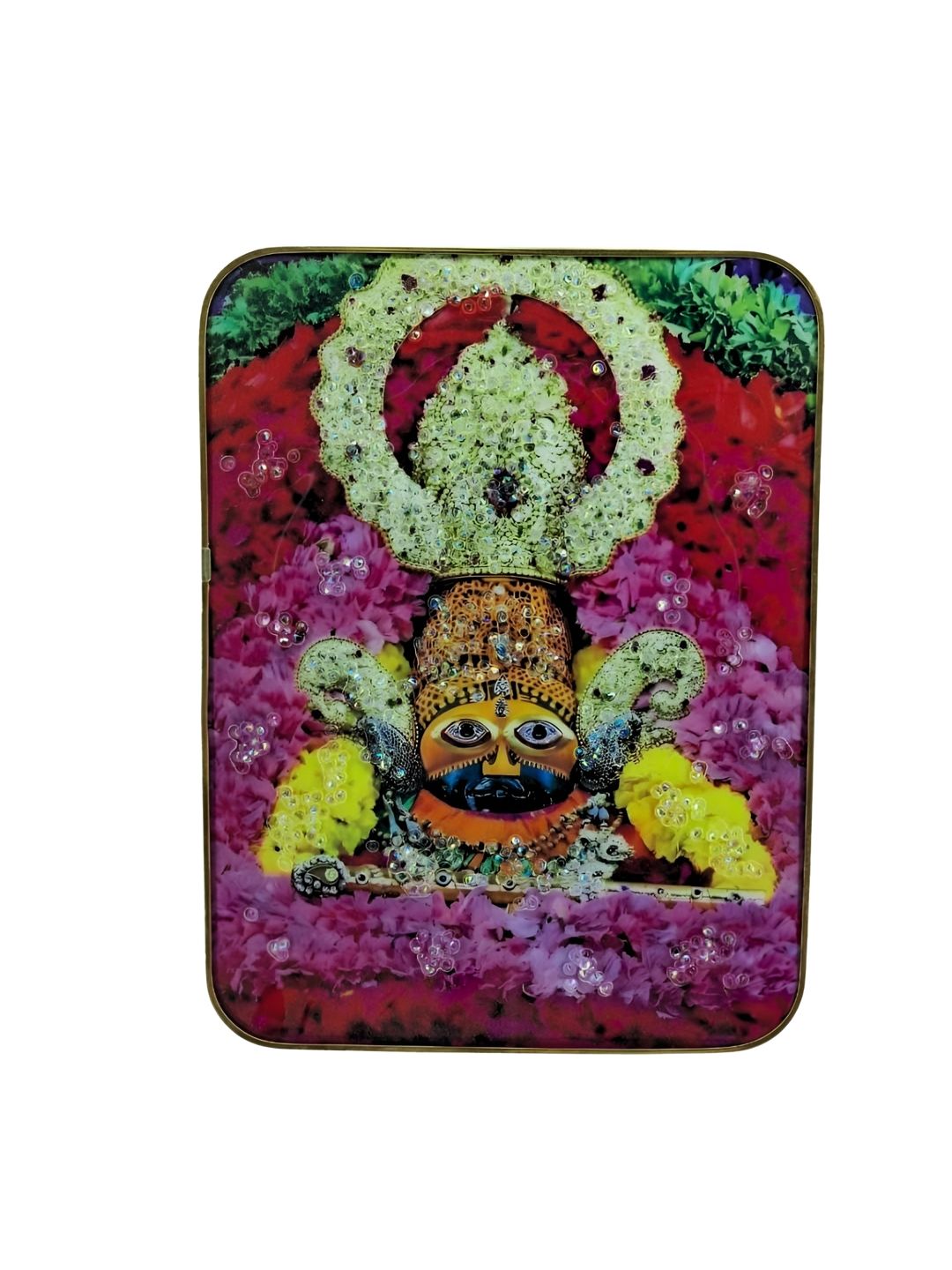 SHRI KHATU SHYAM CREATION Wooden Religious Wall Photographs