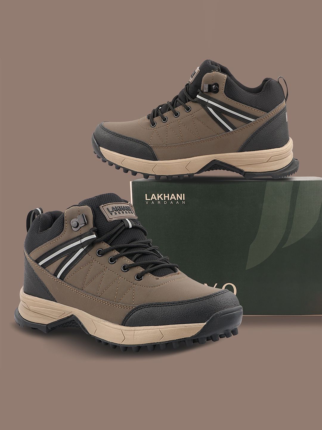Lakhani Vardaan Men Lace-Ups Sports Trekking Shoes