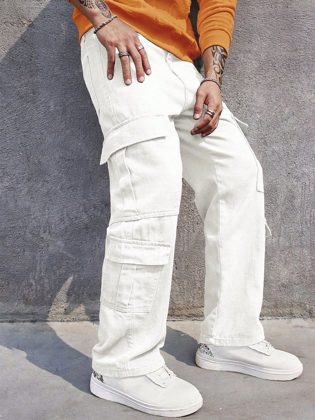 R.Code by The Roadster Life Co. Men Regular Fit High-Rise Stretchable Jeans