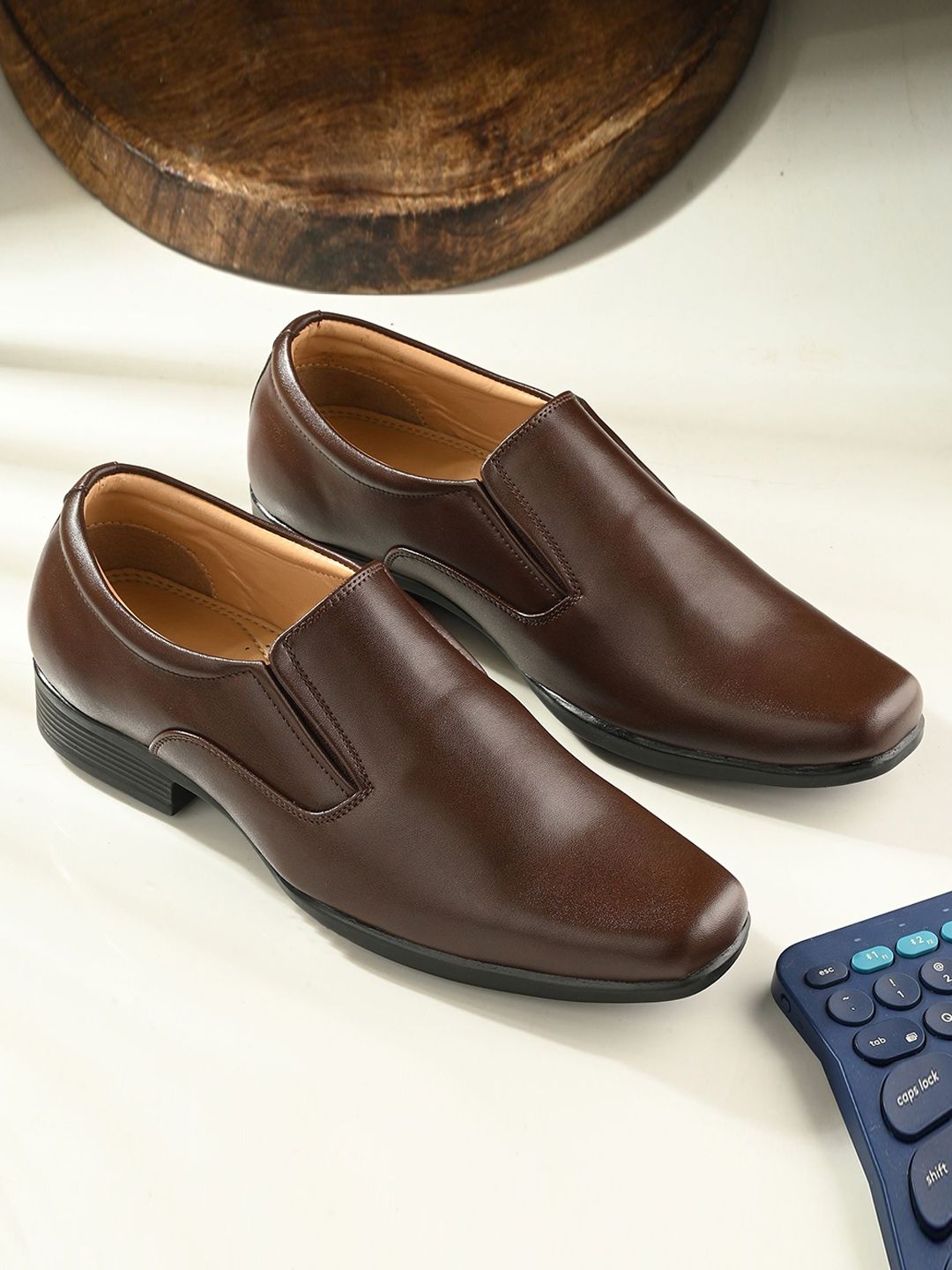 HERE&NOW HERE&NOW Men Formal Slip-Ons