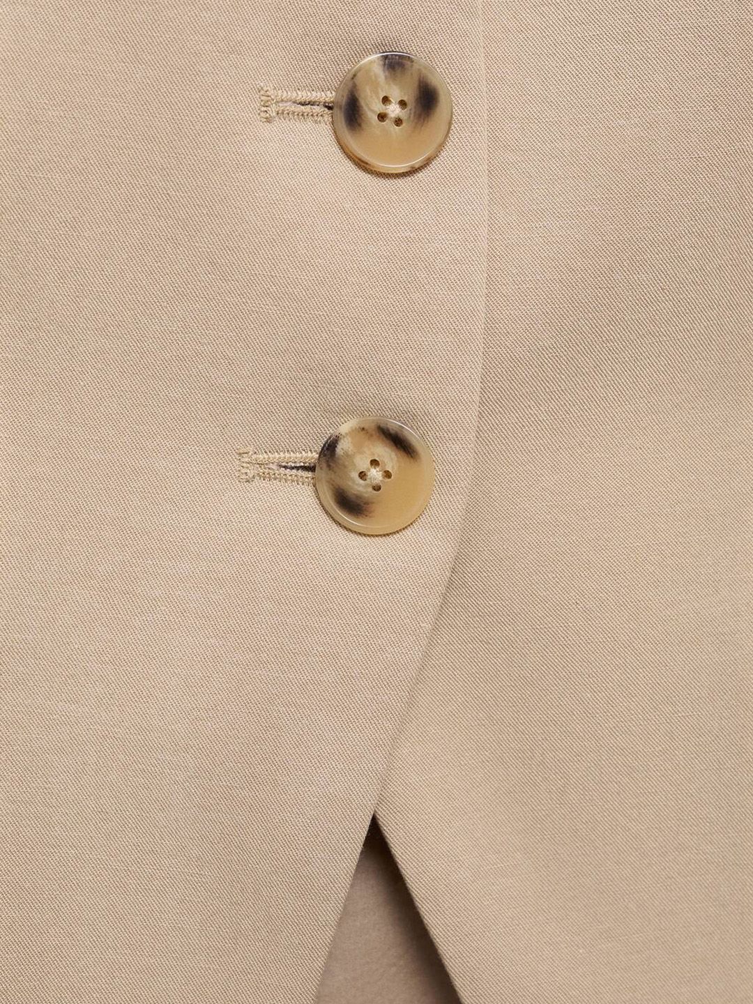 Single-Breasted Halter Neck Waistcoat