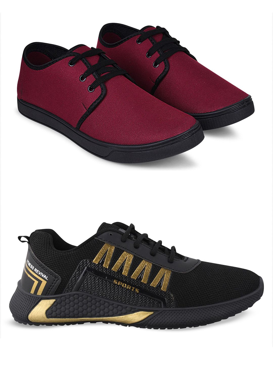 Spotwalk Men Mesh Running Shoes