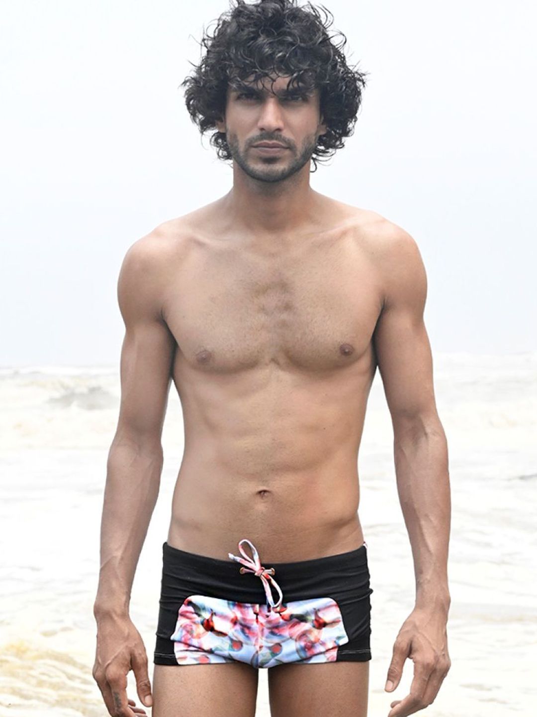 TROVE - 365 Days of Summer Cut & Sew Swim trunk with Salty Sea Bubbles Print